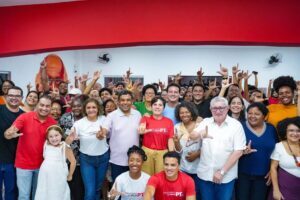 Felipe Camarão, Rubens Jr, Washington Oliveira, Francimar Melo, Cricielle Muniz e Coletivo Nós se unem para reconstruir o PT de São Luís com o lançamento da chapa “PT de Todos Nós”