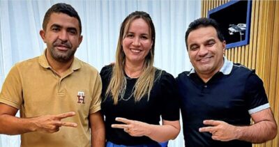 Josimar e Detinha se reúne com prefeito de São Francisco do Maranhão