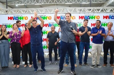 Orleans Brandão e Joãozinho Pavão assinam ordem de serviço para construção da Policlínica de Santa Helena