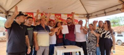 ASSINATURA DE ORDEM DE SERVIÇO: ENOQUE MOTA ASSINA OBRA PARA A COMUNIDADE ANGICAL