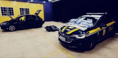 25/01: PRF prende duas pessoas com 68kg de Skank “uma supermanconha”, na Br-226 em Barra do Corda