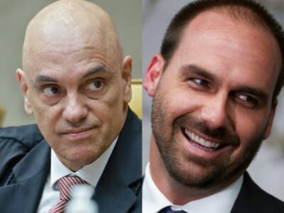 PGR aciona STF e Alexandre de Moraes assume investigação contra Eduardo Bolsonaro