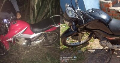 PM captura dupla e recupera duas motos roubadas em Itapecuru Mirim/MA.