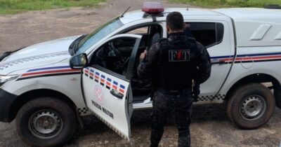 Suspeito de furto a residência é preso pela PM em Itapecuru Mirim/MA.