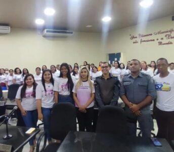 Campanha Agosto Lilás tem apoio da Polícia Militar em Itapecuru Mirim/MA.