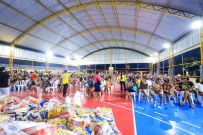 Vereador Paulo Victor inicia projeto Cesta do Povo, com entrega cestas básicas nas comunidades de São Luís