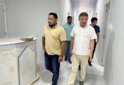 Miltinho Aragão vistoria Centro TEA+ em São Mateus