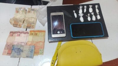 Casal é preso quando tentava comercializar drogas perto de cemitério em Vargem Grande/MA