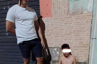 Policial Militar à paisana prende suspeito de furto de bicicleta em Itapecuru Mirim/MA.