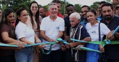 Carrinho prossegue na maratona de inaugurações com amplo apoio popular
