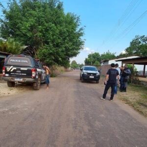 Homem que tentou degolar ex-esposa em Nina Rodrigues é preso pela Polícia Civil e Militar e a Guarda Municipal de Nina Rodrigues/MA