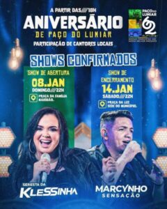 Inaugurações, entregas, shows e cavalgada movimentam Paço do Lumiar em semana de aniversário