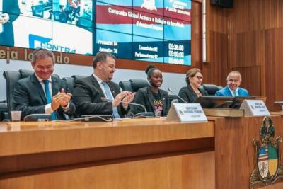 Alema adere à campanha #MeninasOcupam da Plan Internacional e recebe jovem deputada por um dia