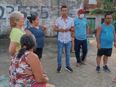 Douglas Pinto visita Mauro Fecury II e reforça compromisso com a comunidade onde cresceu