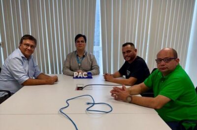 Na Caixa, Prefeito eleito Jones Braga discute novas obras para Nina Rodrigues