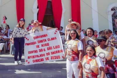 Iracema Vale prestigie evento católico no município de Brejo