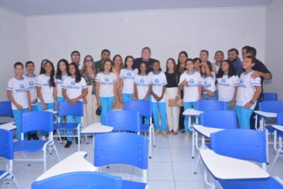 Prefeito Kleber Tratorzão inaugura moderna Escola de Tempo Integral em São Domingos do Maranhão
