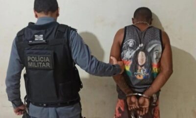 Polícia prende motoqueiro que realizou vários assaltos em Passagem Franca; indivíduo era foragido da justiça e estava morando em Paraibano