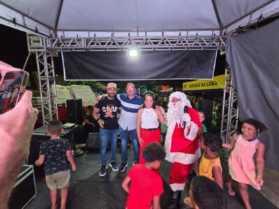 PROJETO NATAL NOS BAIRROS ENCANTA O VIVA DA LIBERDADE COM SUCESSO DE PÚBLICO
