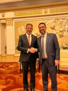 Prestigiado: Fábio Macedo participa de Missão Oficial da Câmara de Deputados na China e Índia