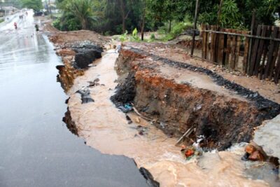 Obras na MA-203 sem drenagem podem ter agravado alagamentos na Raposa