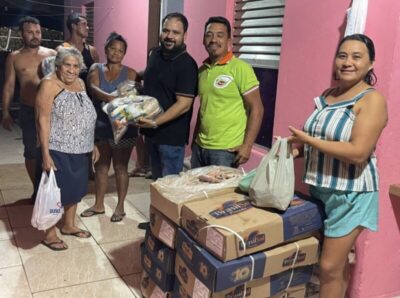 Antônio Pereira Filho realiza entrega de cestas básicas e peixes em bairros carentes de São Luís