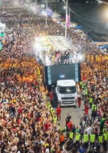 Globo destaca três milhões de foliões no Carnaval de Brandão em São Luís