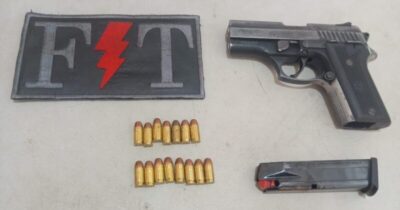 ITAPECURU-MIRIM/MA:HOMEM CONHECIDO PELA FORÇAS POLICIAS É PRESO POR POSSE ILEGAL DE ARMA DE FOGO.