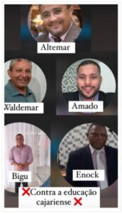 Vereadores de Cajari prejudicam o início do ano eletivo e impedem mais de 4 mil crianças de estudar