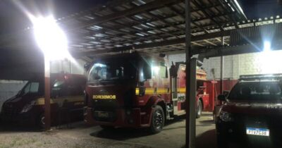 Corpo de Bombeiros socorre homem vítima de acidente de trânsito na região do povoado Picos 1, zona rural de Itapecuru.
