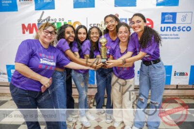 Alunas do Iema São Luís vencem maratona do Unicef ao criar game que simula criação de um novo planeta