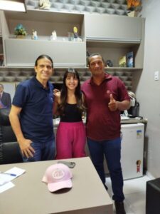 Salve Jorge Reafirma Parceria com Deputada Federal Amanda Gentil e Deputada Daniella para Eleições Municipais