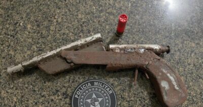 POLÍCIA MILITAR FAZ APREENSÃO ARMA DE FOGO USADA EM ASSALTO NO POVO PICOS 1 EM ITAPECURU
