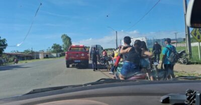 Acidente de trânsito envolvendo duas motocicletas em Itapecuru-Mirim/MA
