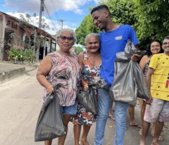 Vini Jansen faz distribuição de toneladas de peixes na capital…
