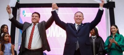 FESTA DE RECONDUÇÃO DO GOVERNADOR MARCADA PARA O DIA 6 DE JANEIRO EM FRENTE AO PALÁCIO DOS LEÕES