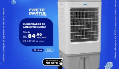 Invista no seu conforto e aproveite a Promoção Fique Frio Paraíba