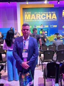 Prefeito de Nova Iorque, Daniel Castro, participa da 24ª Marcha a Brasília em Defesa dos Municípios