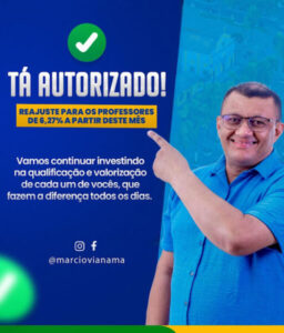 Prefeito autoriza reajuste salarial para professores de Godofredo…