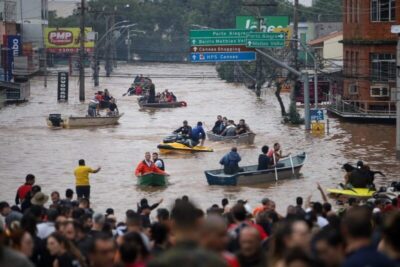 Brasil bate recorde histórico com mais de 1 milhão de pessoas desalojadas por desastres climáticos