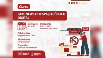 TJMA discutirá sobre propagação de notícias falsas no meio digital
