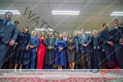 Iracema Vale prestigia cerimônia de posse do novo presidente do TRE-MA