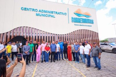 Com presença de Orleans Brandão, Barreirinhas inaugura novo Centro Administrativo