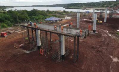 Nova ponte entre Maranhão e Tocantins tem 35% das obras concluídas, diz DNIT