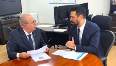 Em reunião com Picciani, secretário de Saneamento, deputado Hildo Rocha trata sobre abastecimento de água e obras de drenagem