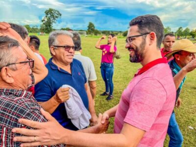 Deputado Ciro Neto prestigia final de campeonato no município de Santa Filomena do Maranhão/MA
