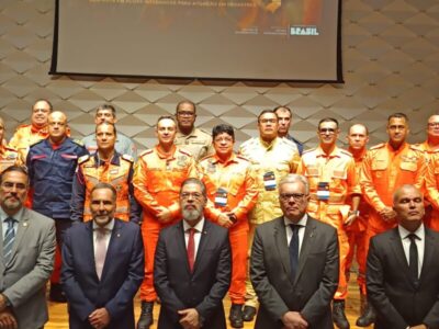 Em Brasília, Coronel Célio Roberto participa de lançamento de programa federal no combate a desastres