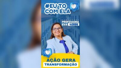 Conheça a história da Professora Eva Barros, candidata a vereadora por São Luís