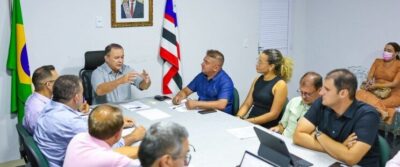 Brandão recebe prefeito em gabinete itinerante instalado na cidade de Imperatriz