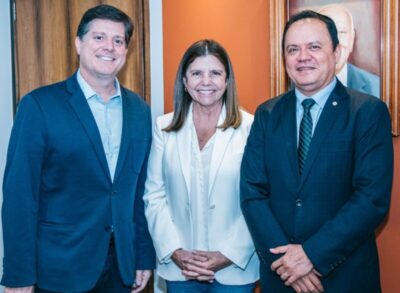 Em Brasília, Rigo Teles se reúne com Roseana Sarney e Baleia Rossi